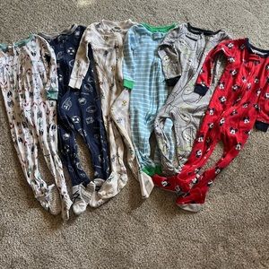 Six boys sleepers 18-24 months